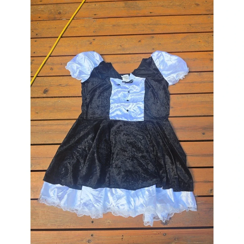 California Costumes Fiona French Maid Dress Black Velvet Halloween Cosplay 1 Siz